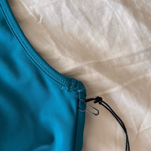 NWT Sincerely Jules Active Teal Racerback Sports Bra S - Picture 10 of 10